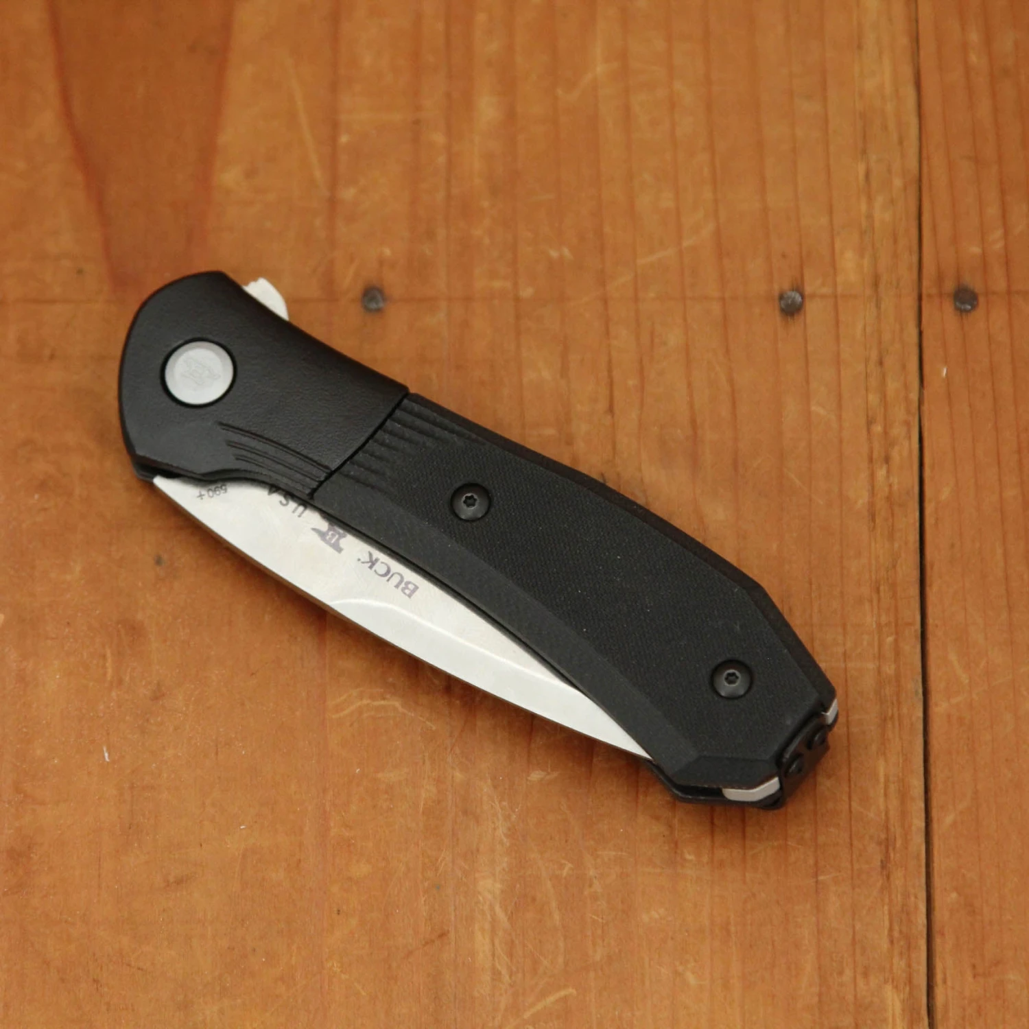 Buck Knives Buck 0590BKS Paradigm Assisted - Black G10 - Image 4