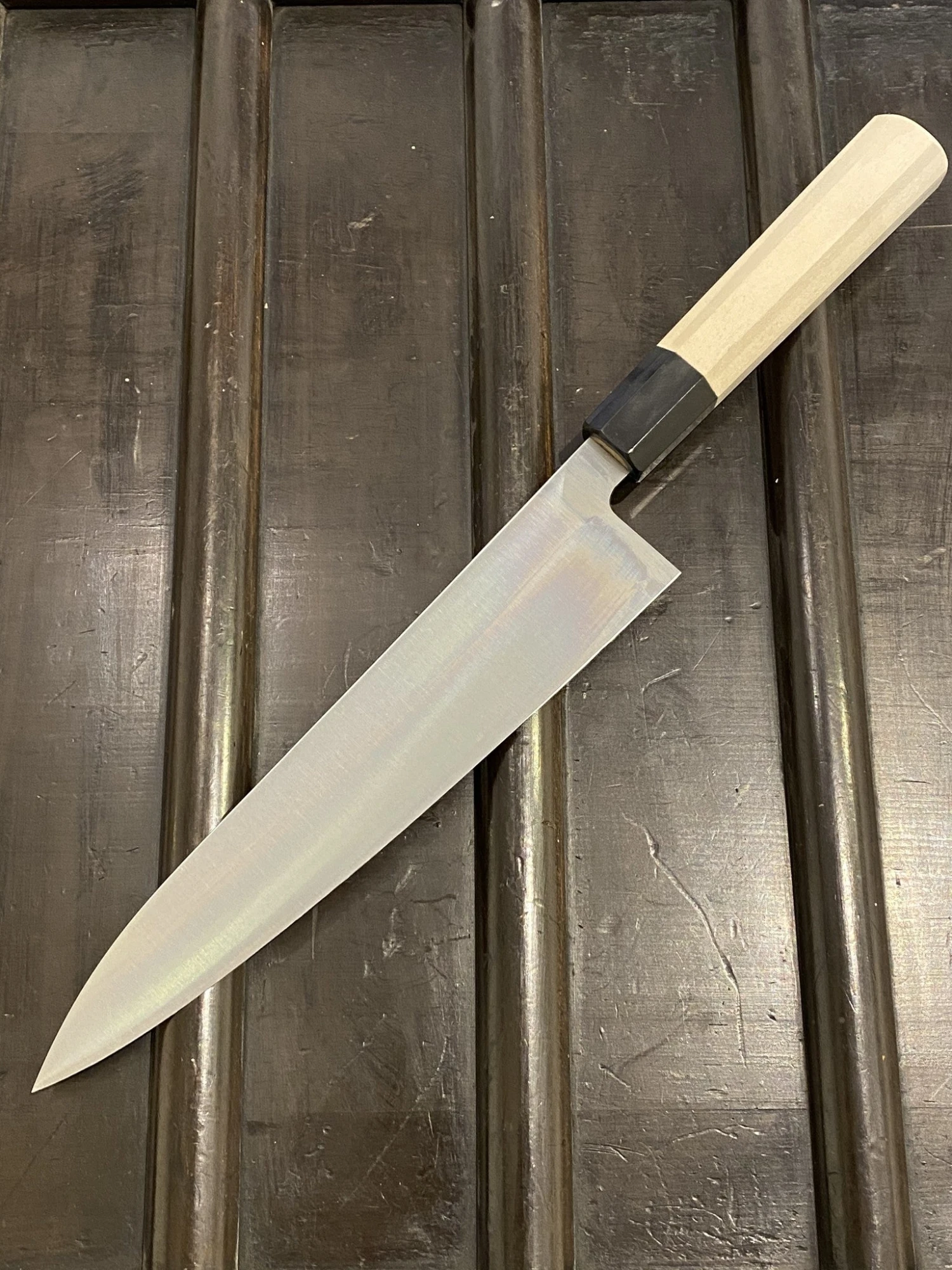 Ashi Hamono Ginga 240mm Wa-Gyuto Shirogami 2 With Saya - Image 2