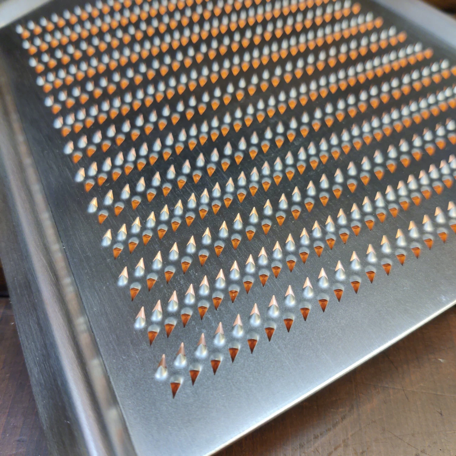 Extra Large Copper Two-Sided Coarse And Fine Oroshigane - Image 3