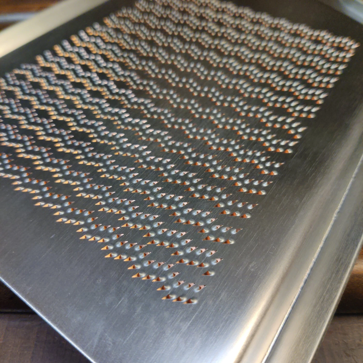 Extra Large Copper Two-Sided Coarse And Fine Oroshigane - Image 4