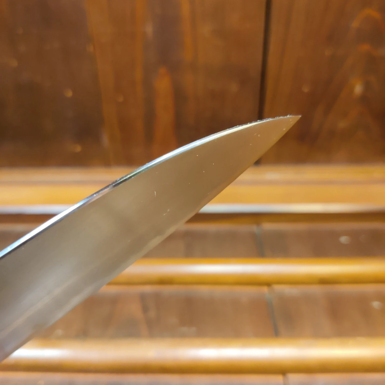 Hitohira Gorobei Rikichi 240mm Gyuto Aogami 2 Kasumi Cherry Wood - Image 7