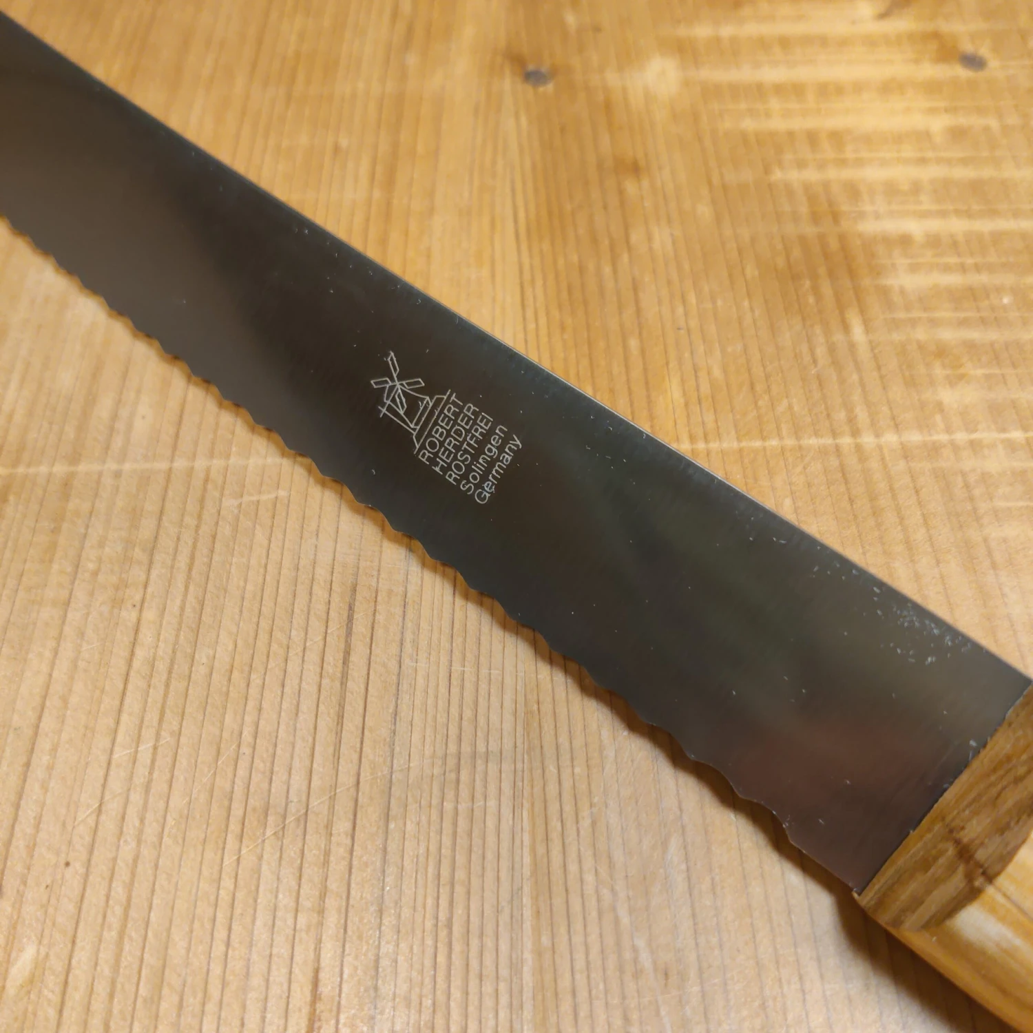 Windmühlenmesser 10" Bread Knife Stainless Cherry - Image 3