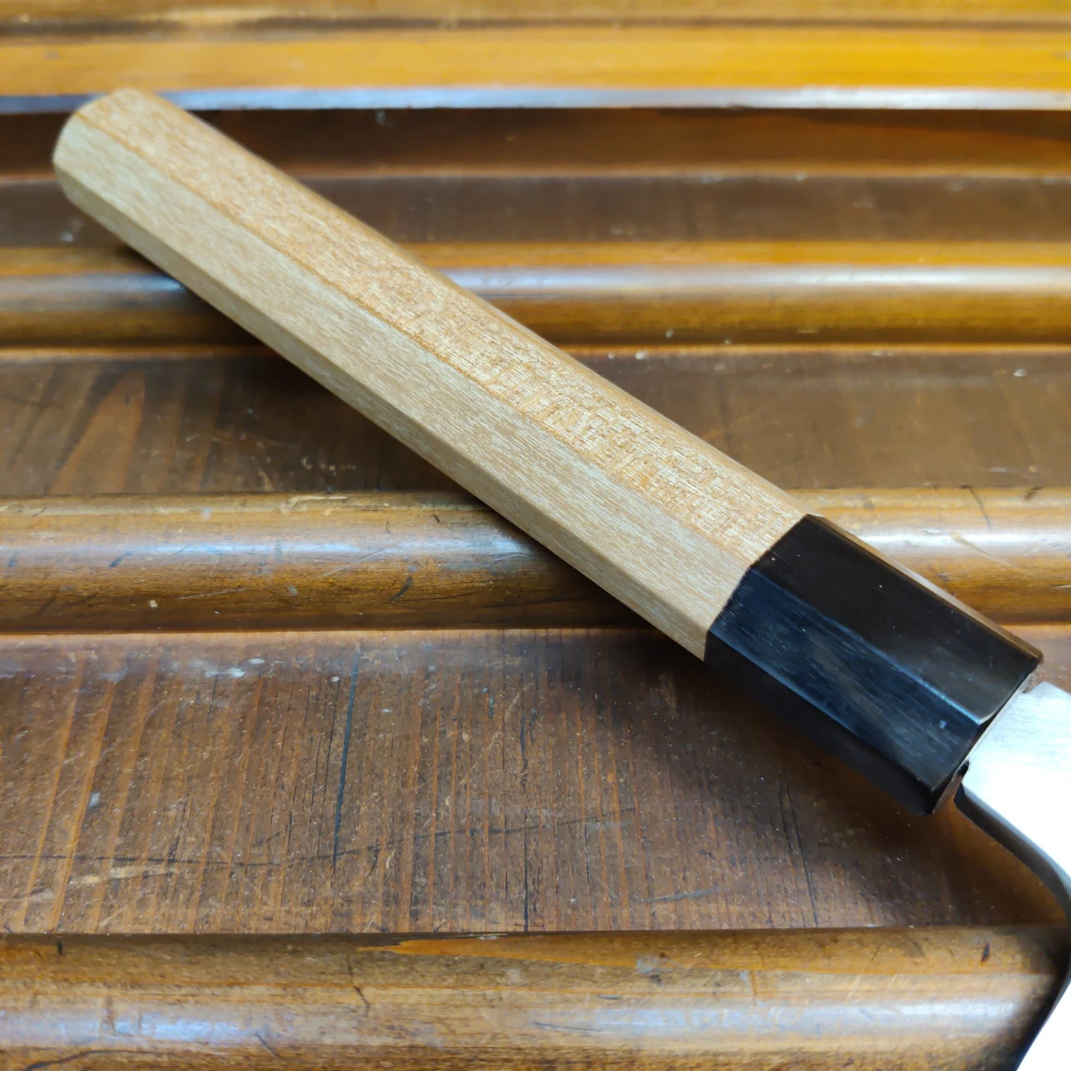 Yoshikane Hamono 330mm Sakimaru Takobiki Shirogami 1 Ho Horn - Image 3