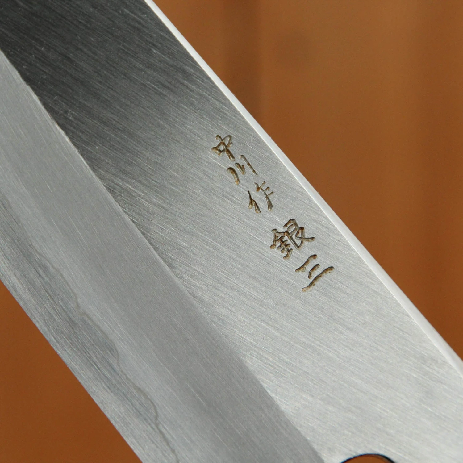 Hatsukokuro Nakagawa 180mm Bunka Ginsanko Ebony Handle - Image 7