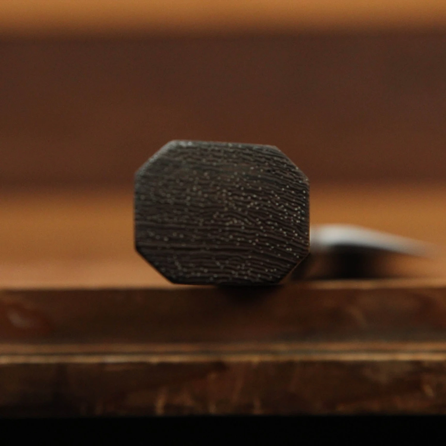 Hatsukokoro Shirasagi 210mm Kiritsuke Gyuto Single Bevel Shirogami 2 Angled Wenge - Image 8