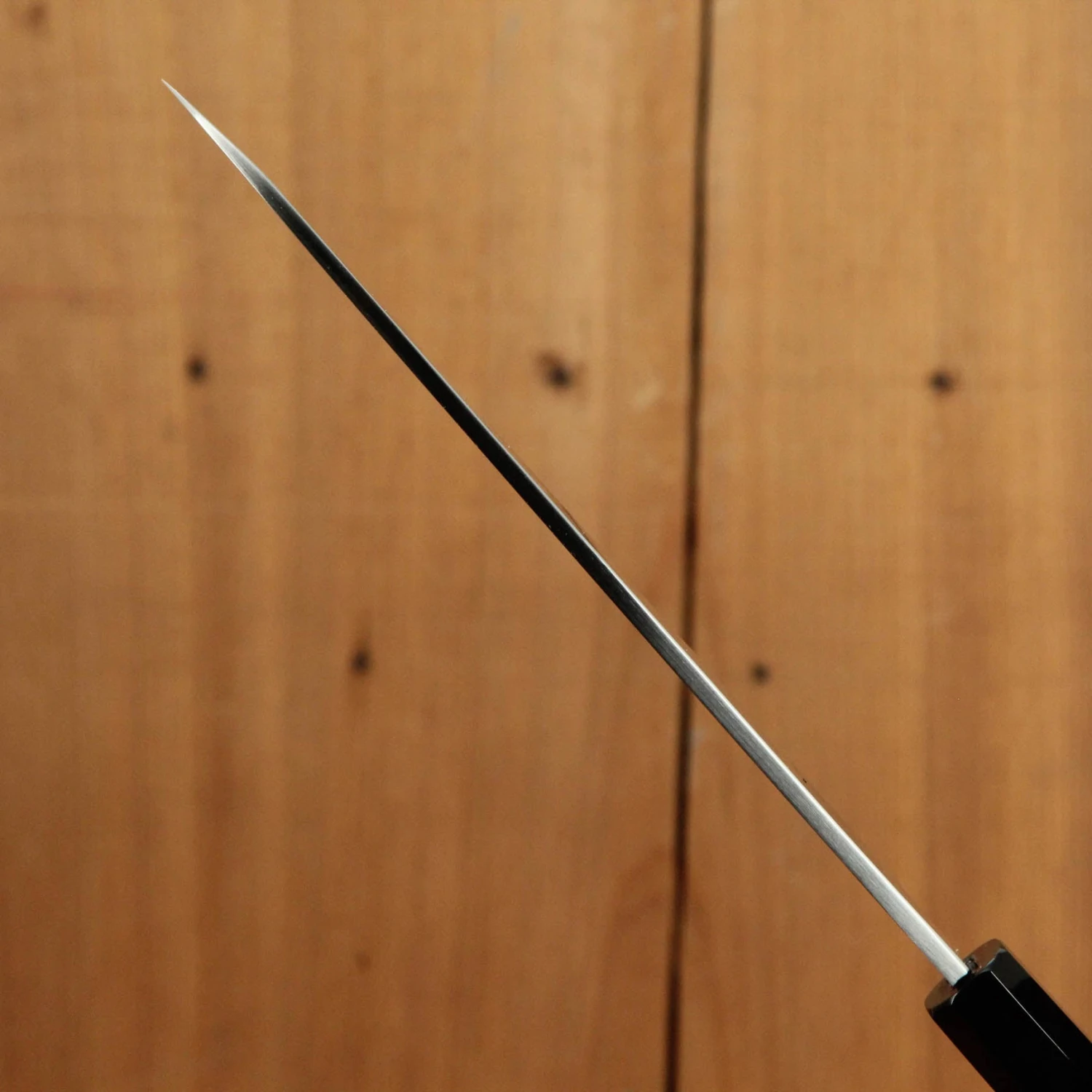 Hatsukokoro Shirasagi 210mm Gyuto Single Bevel Shirogami 2 Angled Wenge - Image 5