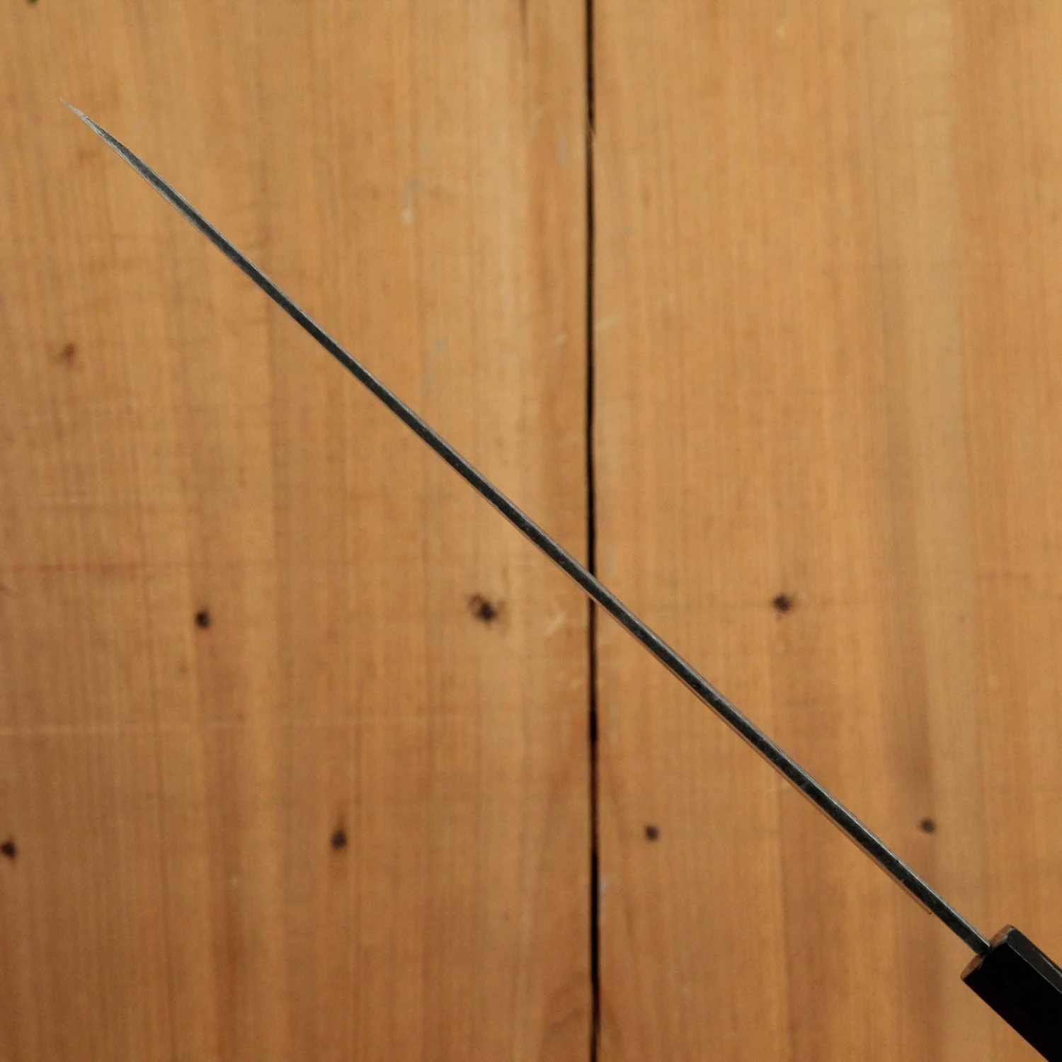 Hatsukokoro Shirasagi 300mm Yanagi Aogami 2 Kurouchi Tsuchime Wenge - Image 6