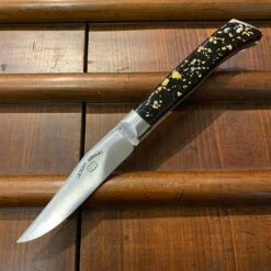 Fontenille Pataud Saint Bernard 11cm Pocket Knife Feuille D'Or Lockback