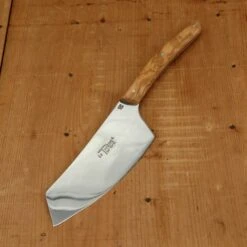 Néron 'Le Thiers' 12cm Cake & Pastry Serving Knife Olive Handle
