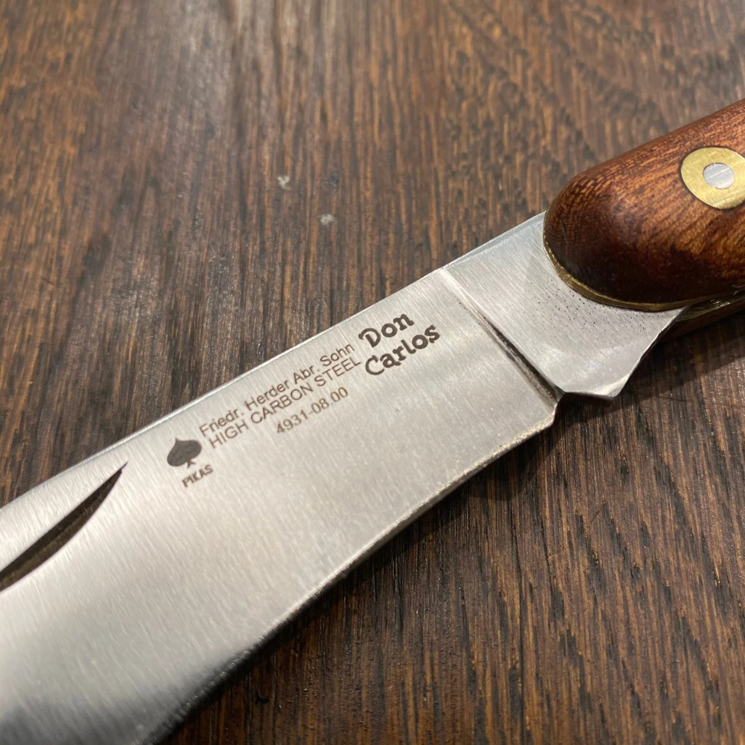 Friedr Herder 4 3/8” Hawkbill Pruner Jack Carbon Steel - Image 4