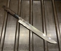 Sakai Kikumori Choyo 300mm Saber Tip Sakimaru Takobiki Aogami 1 With Saya