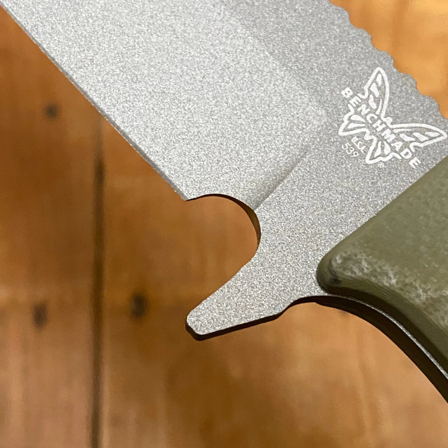 Benchmade 539GY Anonimus - Fixed Blade - OD Green G10 - Image 3