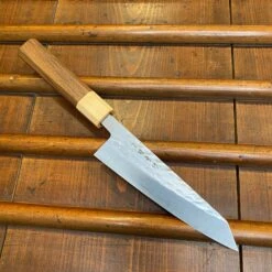 Hitohira TD 150mm Honesuki Kaku SLD Tsuchime Walnut Handle Ambidexterous