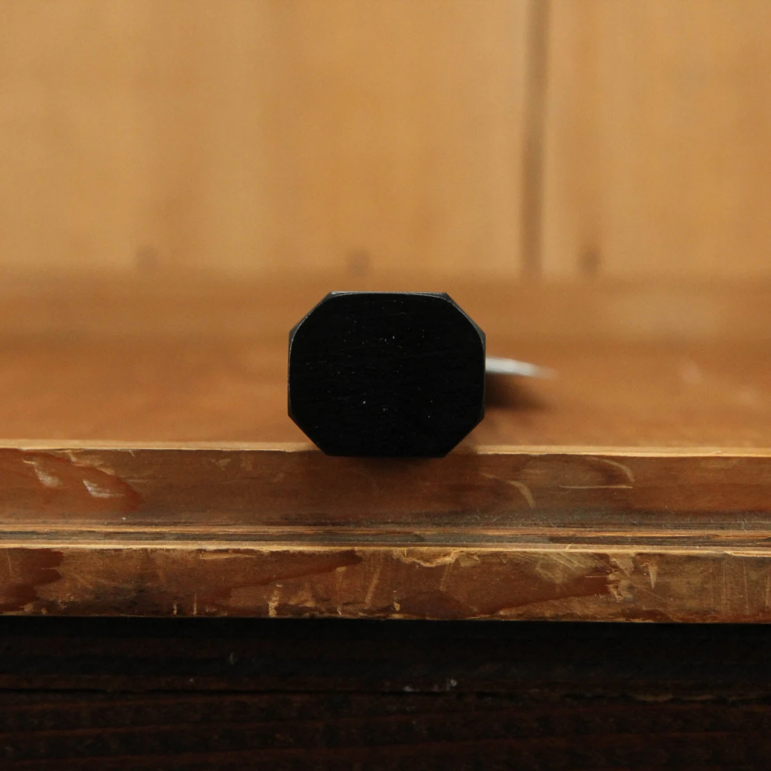 Hatsukokuro Nakagawa 330mm Kiritsuke Yanagi Aogami 1 Damascus Black Buffalo Horn - Image 9