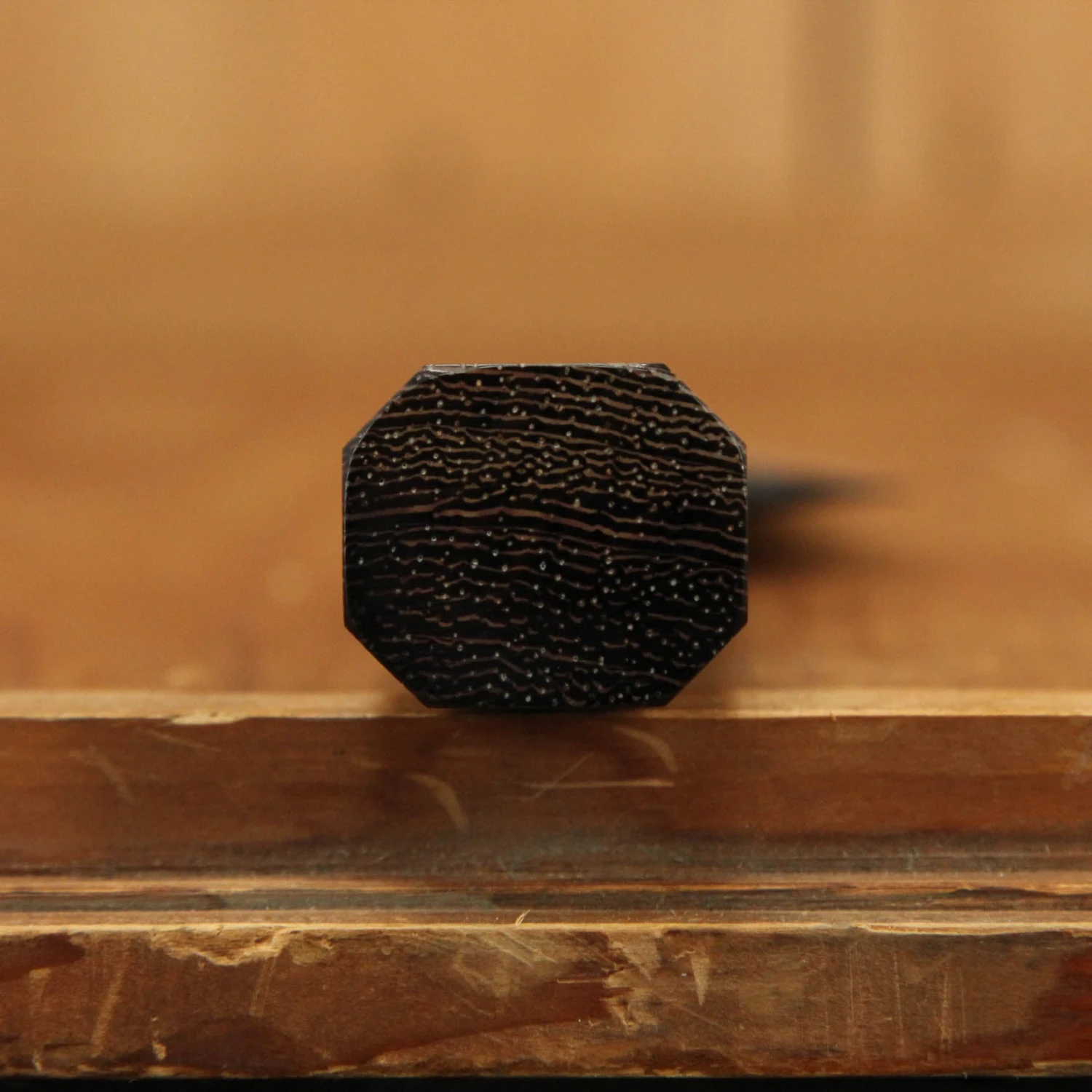 Nigara Hamono 150mm Honesuki Kaku SG2 Kurouchi Tsuchime Wenge Handle - Image 7