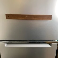 WooDsom 16" Refrigerator Mounted Magnetic Strip - Walnut
