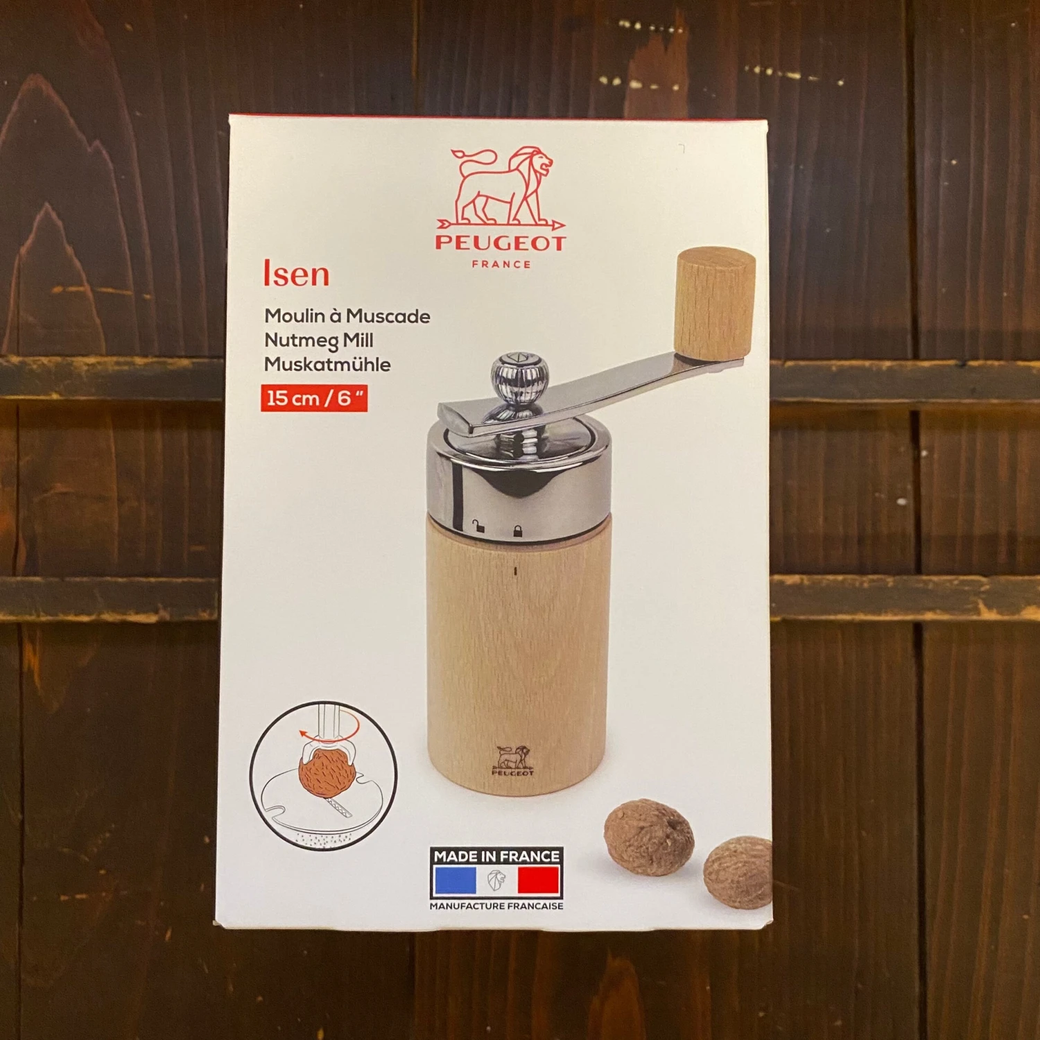 Peugeot Nutmeg Mill Beechwood 15cm - Image 4