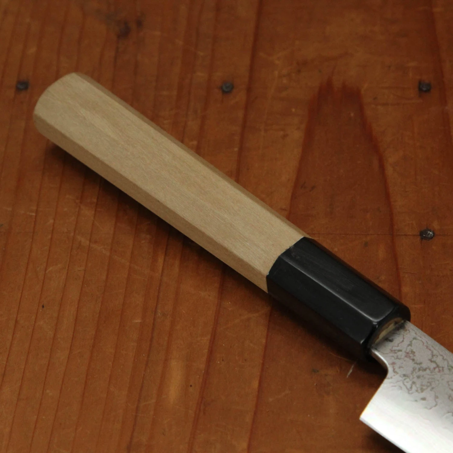 Sakai Kikumori Kikuzuki Uzu 150mm Petty Aogami 1 With Saya - Image 3