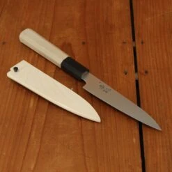Ashi Hamono Ginga 120mm Wa-Petty Swedish Stainless With Saya