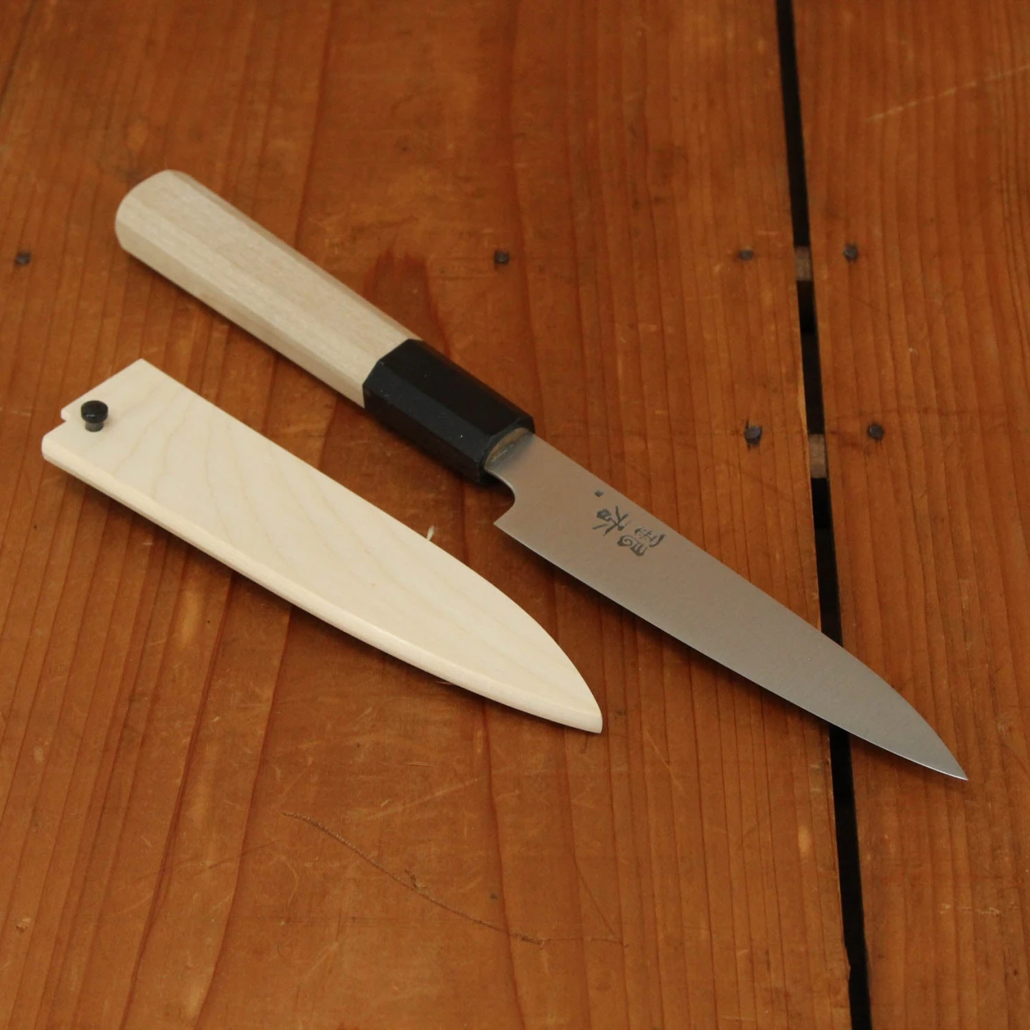 Ashi Hamono Ginga 120mm Wa-Petty Swedish Stainless With Saya