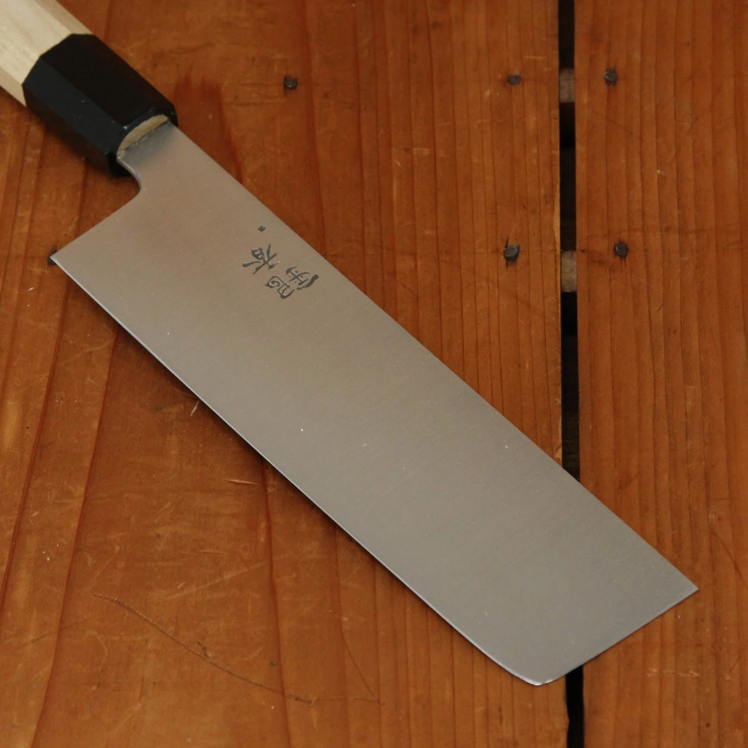 Ashi Hamono Ginga 180mm Wa-Nakiri Swedish Stainless With Saya - Image 4