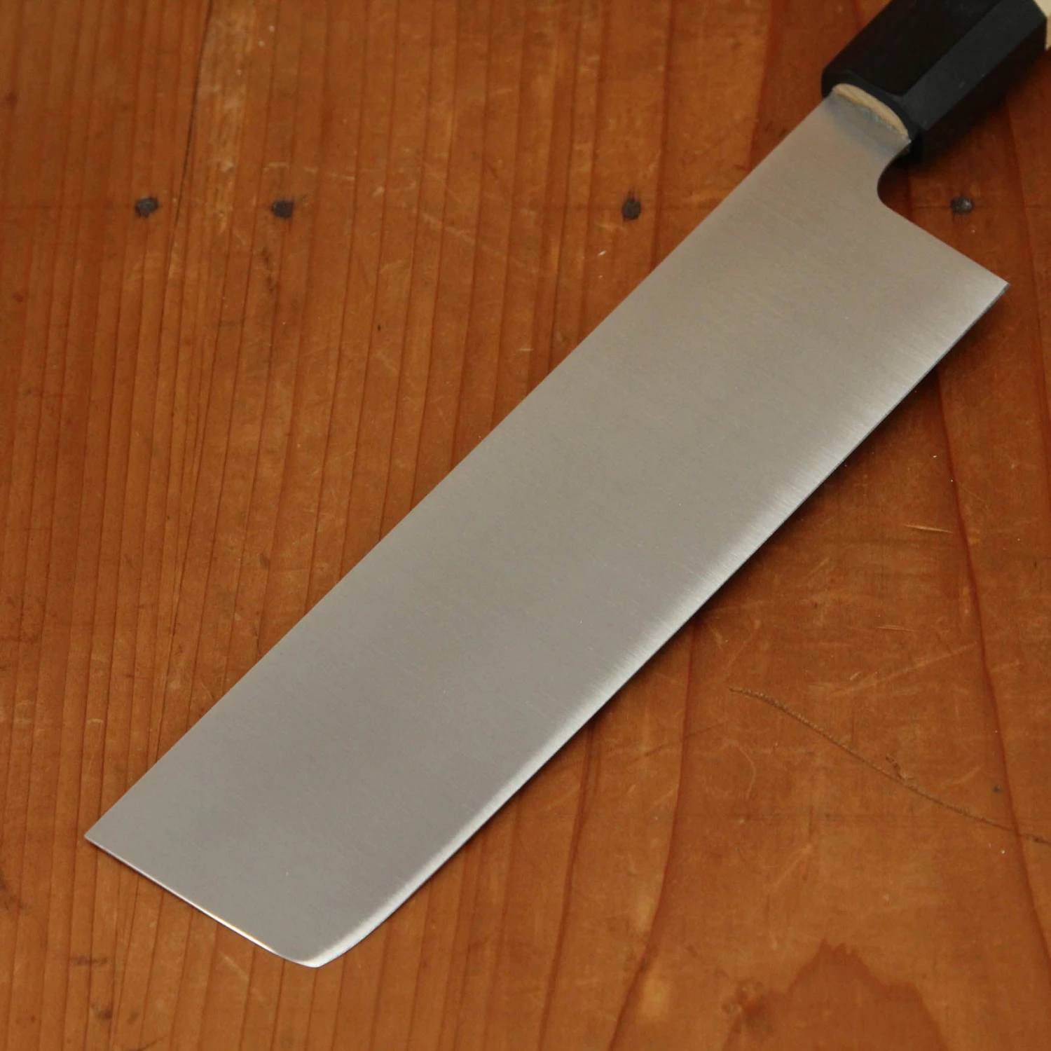Ashi Hamono Ginga 180mm Wa-Nakiri Swedish Stainless With Saya - Image 5