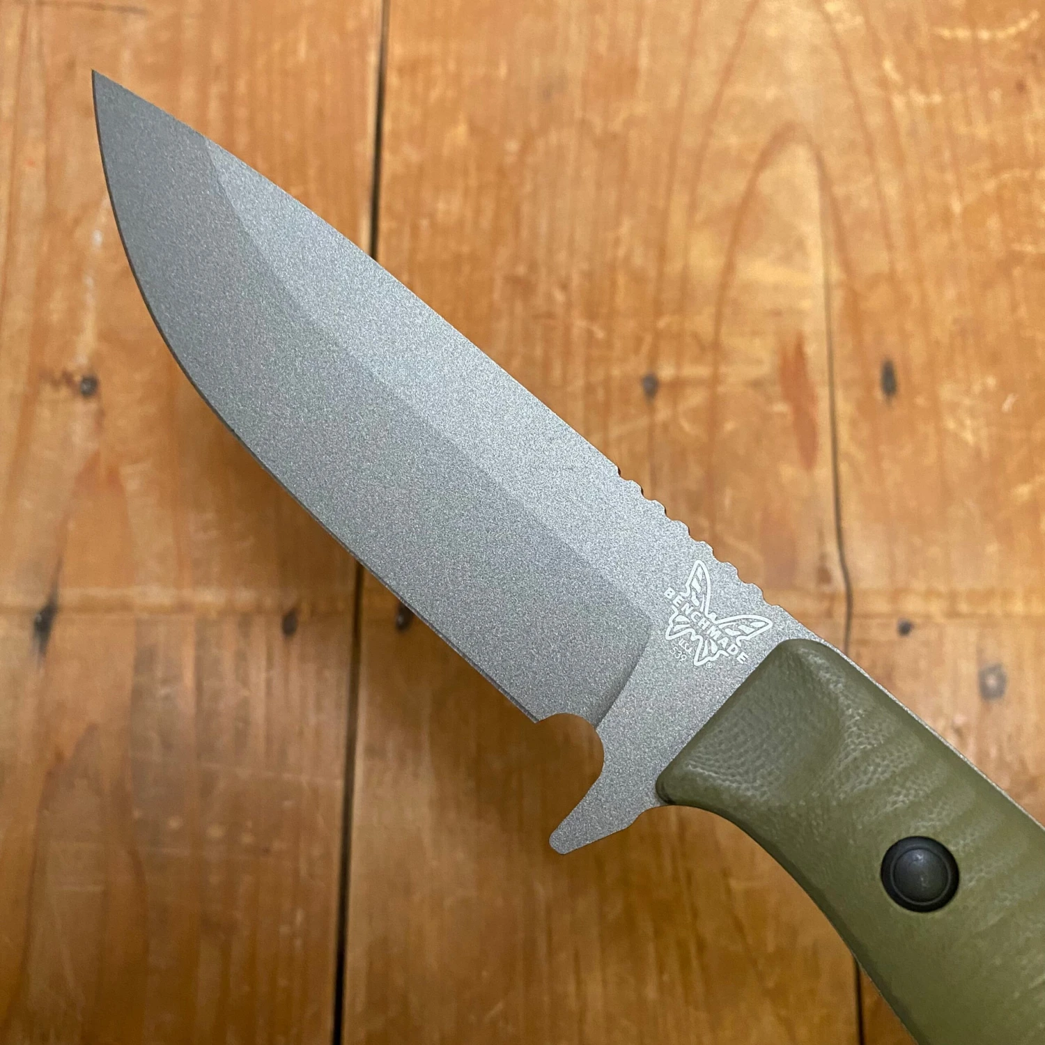Benchmade 539GY Anonimus - Fixed Blade - OD Green G10 - Image 2