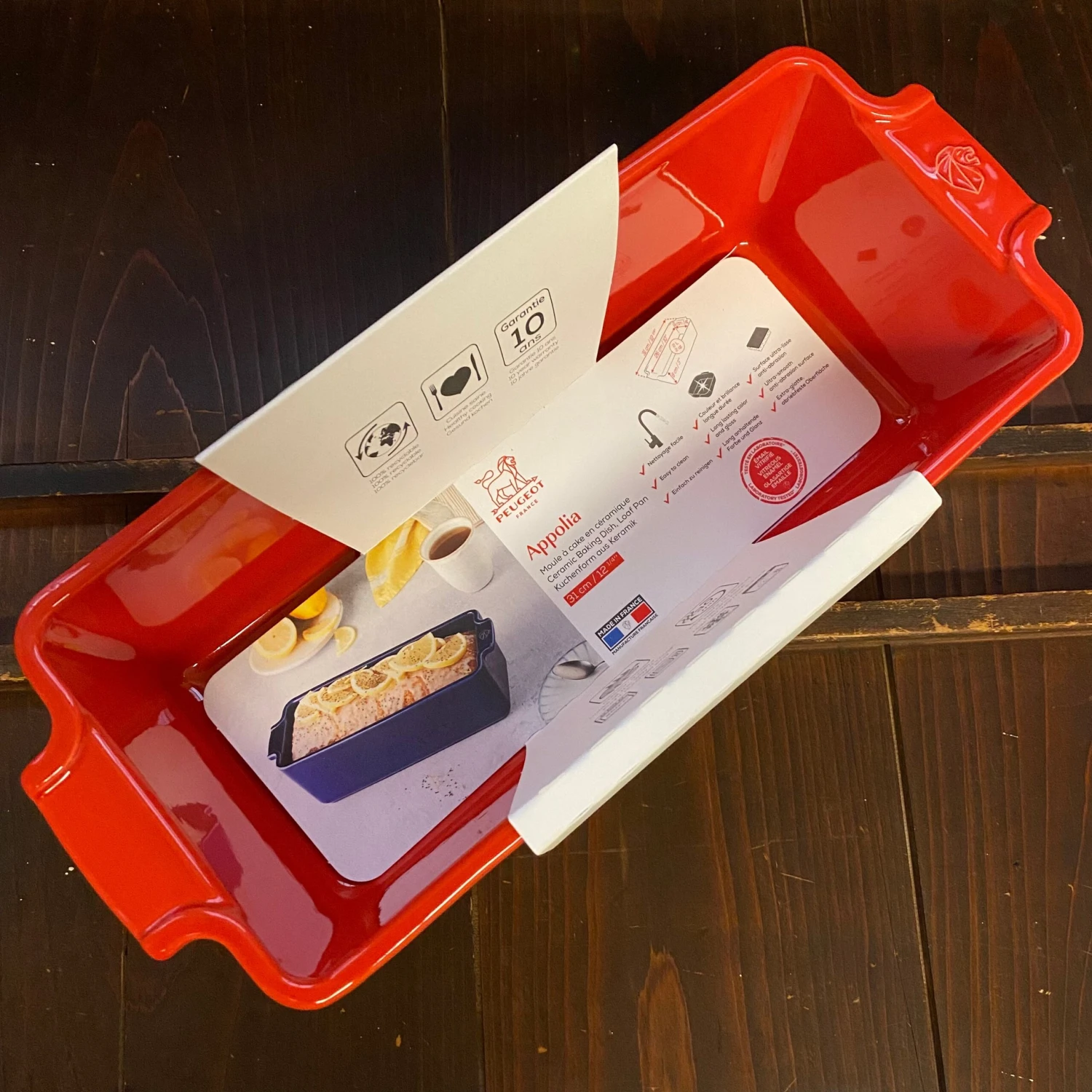 Peugeot Appolia Loaf Red Pan - Image 5