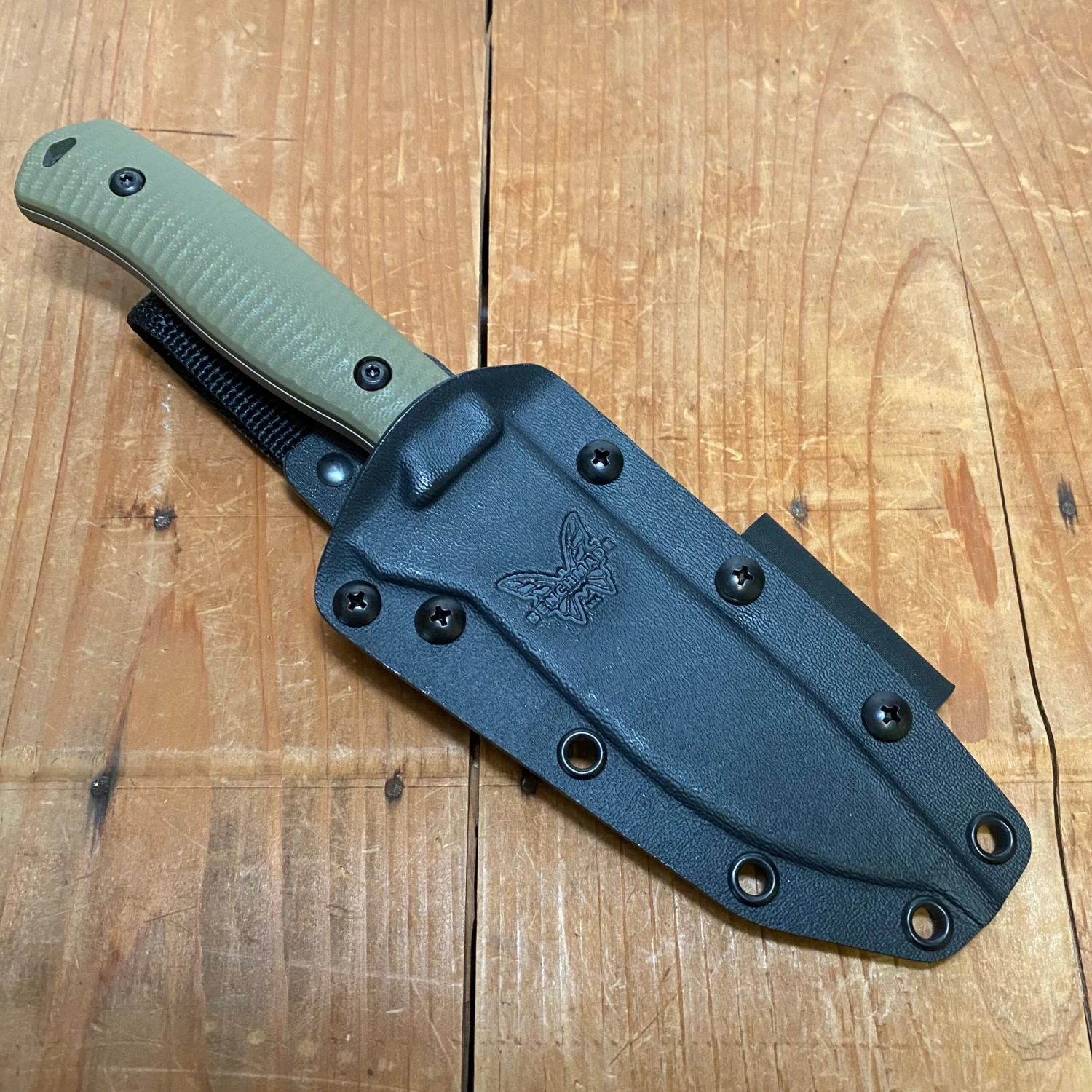 Benchmade 539GY Anonimus - Fixed Blade - OD Green G10 - Image 6