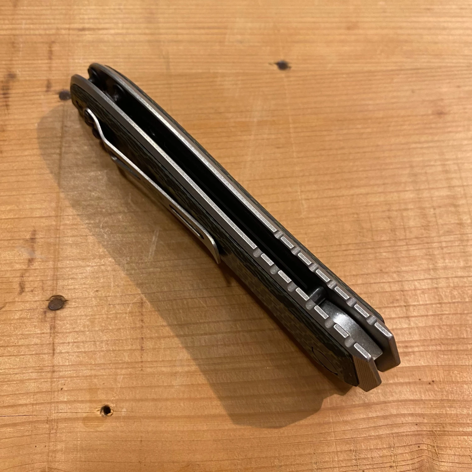 Zero Tolerance 0640 Emerson Titanium/Carbon Fiber Handle - Frame Lock - Image 4