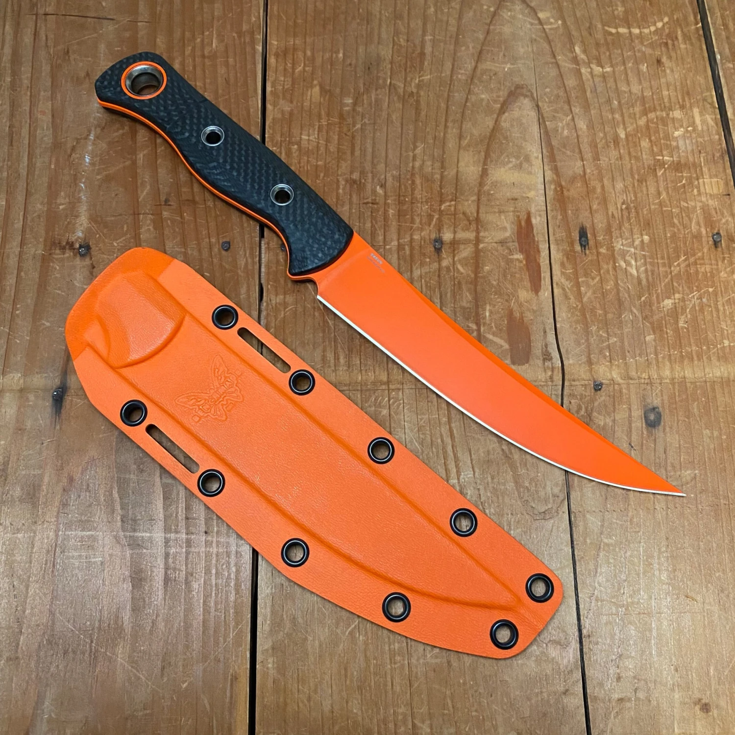 Benchmade 15500OR-2 Meatcrafter - Fixed Blade - Carbon Fiber - Image 9