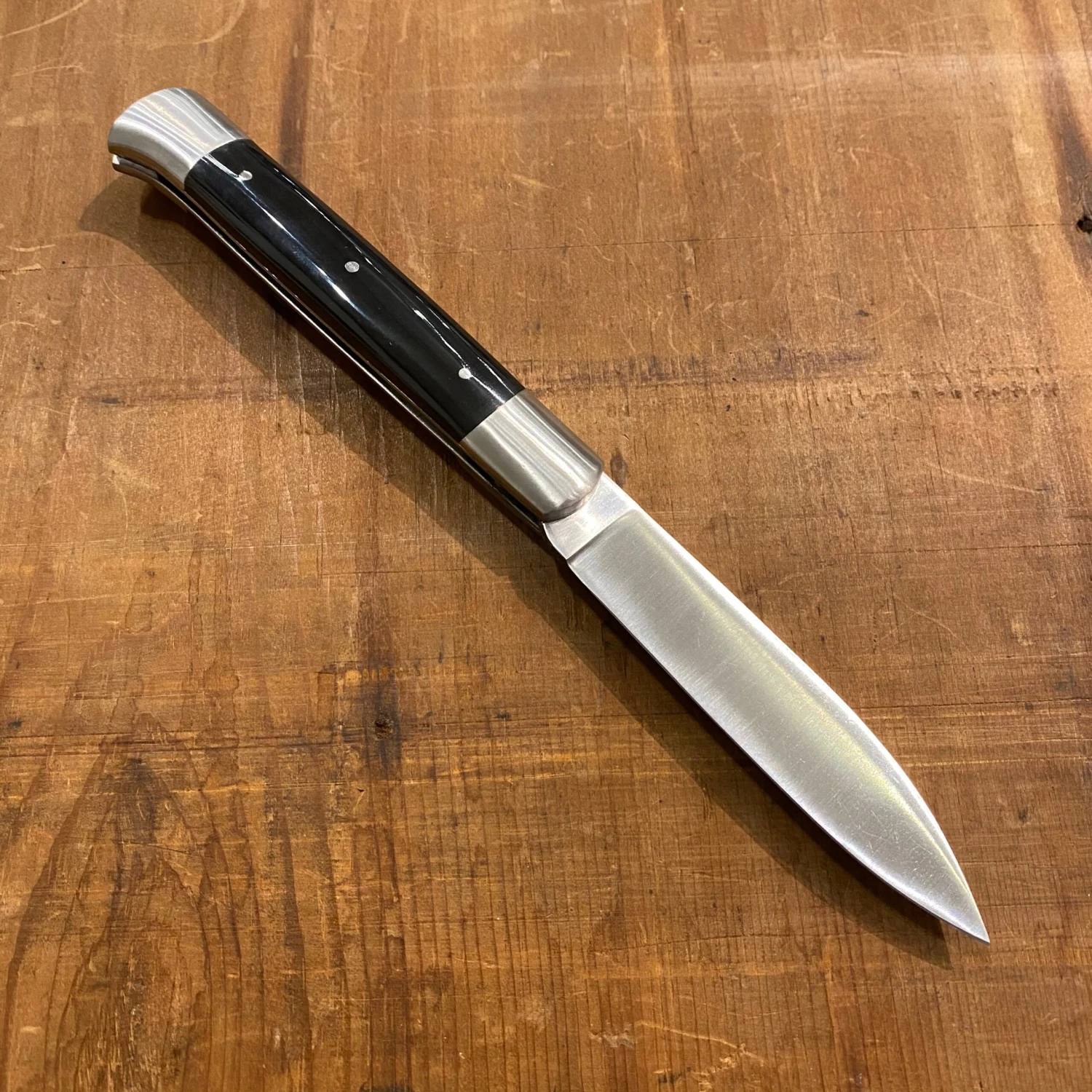 Fontenille Pataud Roquefort 11.5cm Pocket Knife Buffalo Horn Tip - Image 2