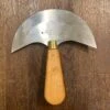 Friedr Herder 1/2 Moon Leather Knife Carbon Steel