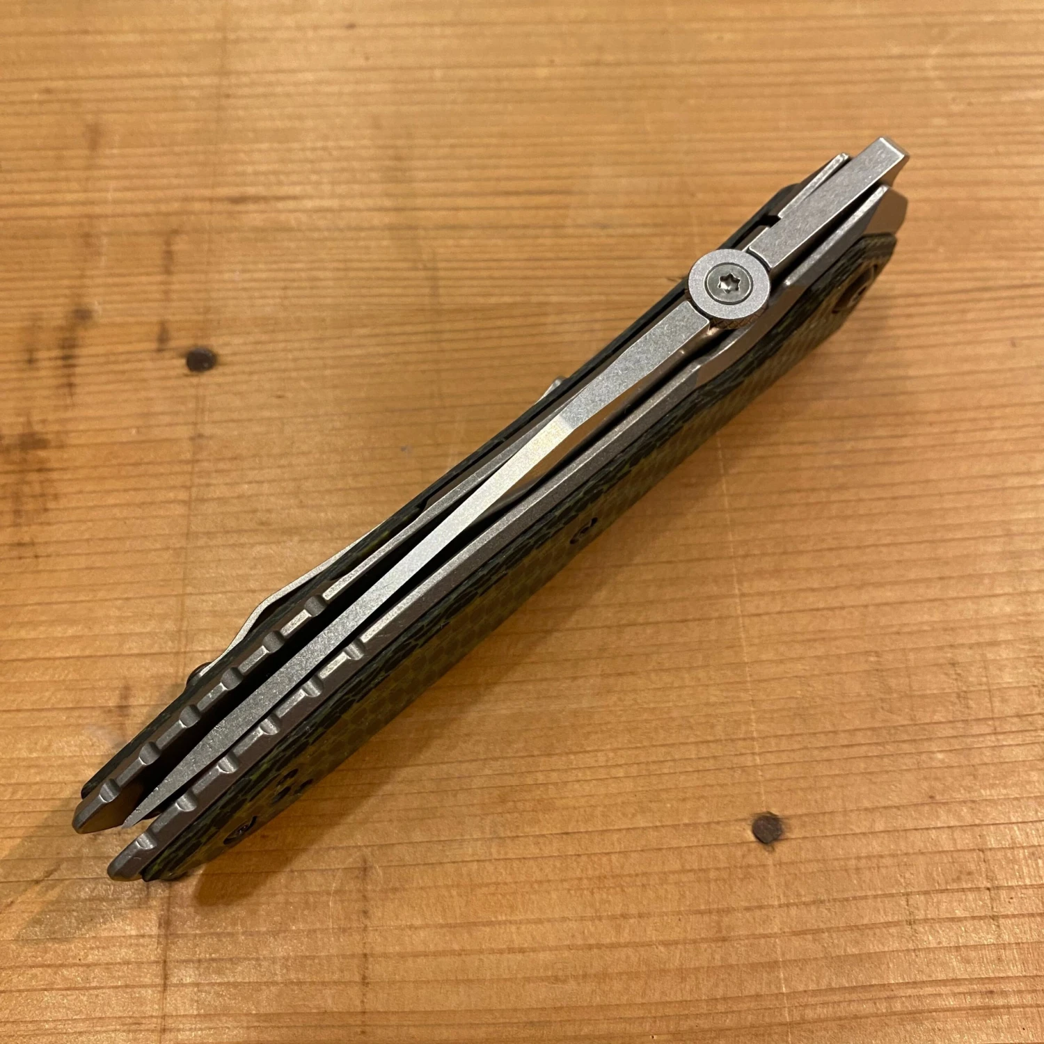 Zero Tolerance 0640 Emerson Titanium/Carbon Fiber Handle - Frame Lock - Image 3