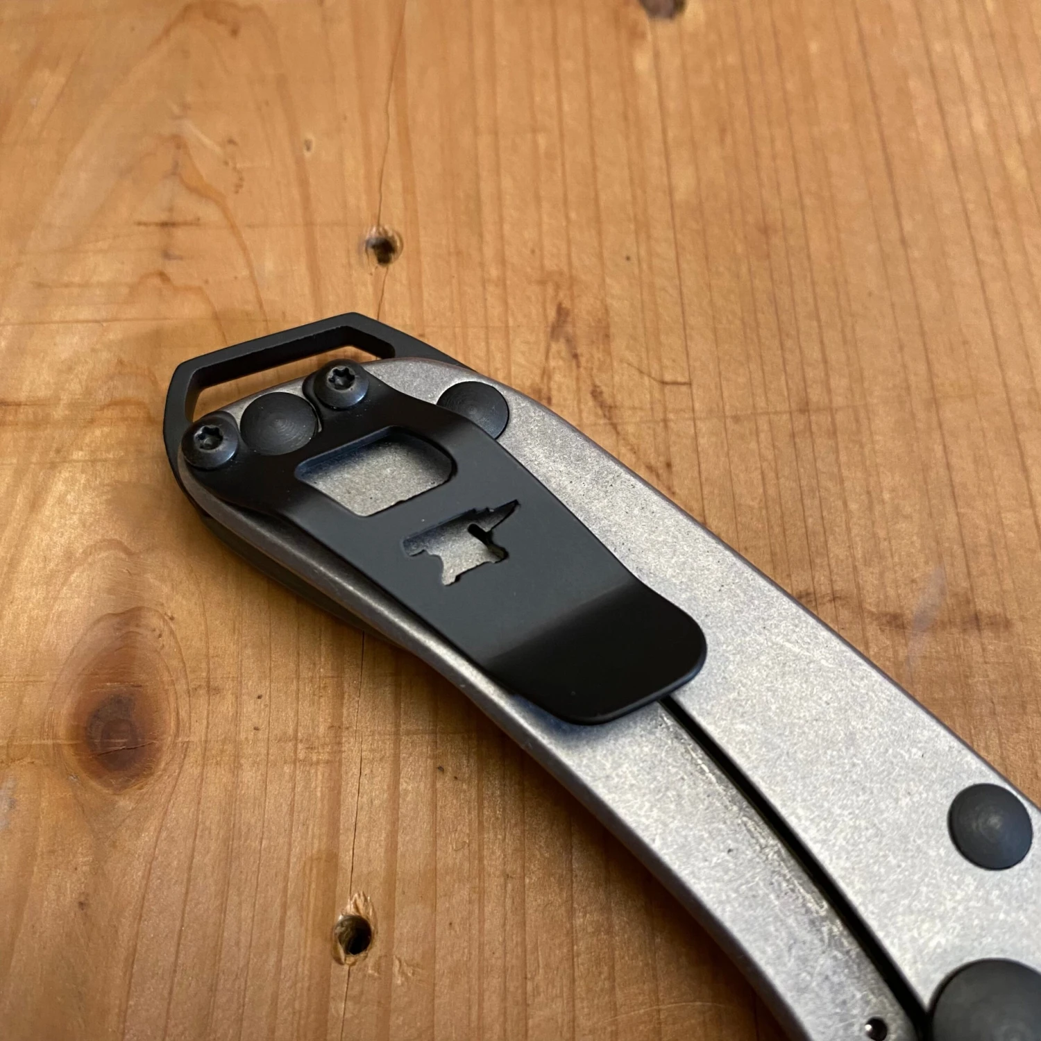 Buck Knives Buck 417 Budgie Frame Lock - Green Natural G10 - Image 3