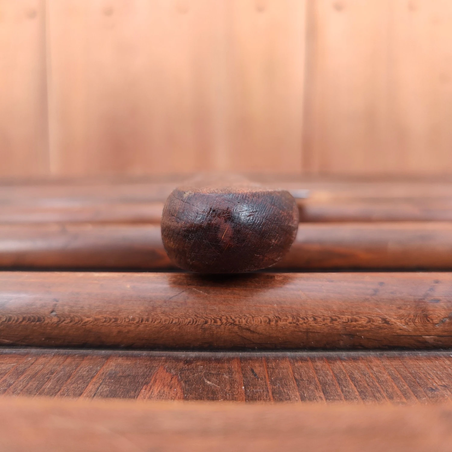 Vintage Bourgade 7" Cleaver Carbon Steel Rosette Rivets 1930's-50's? 10oz - Image 8