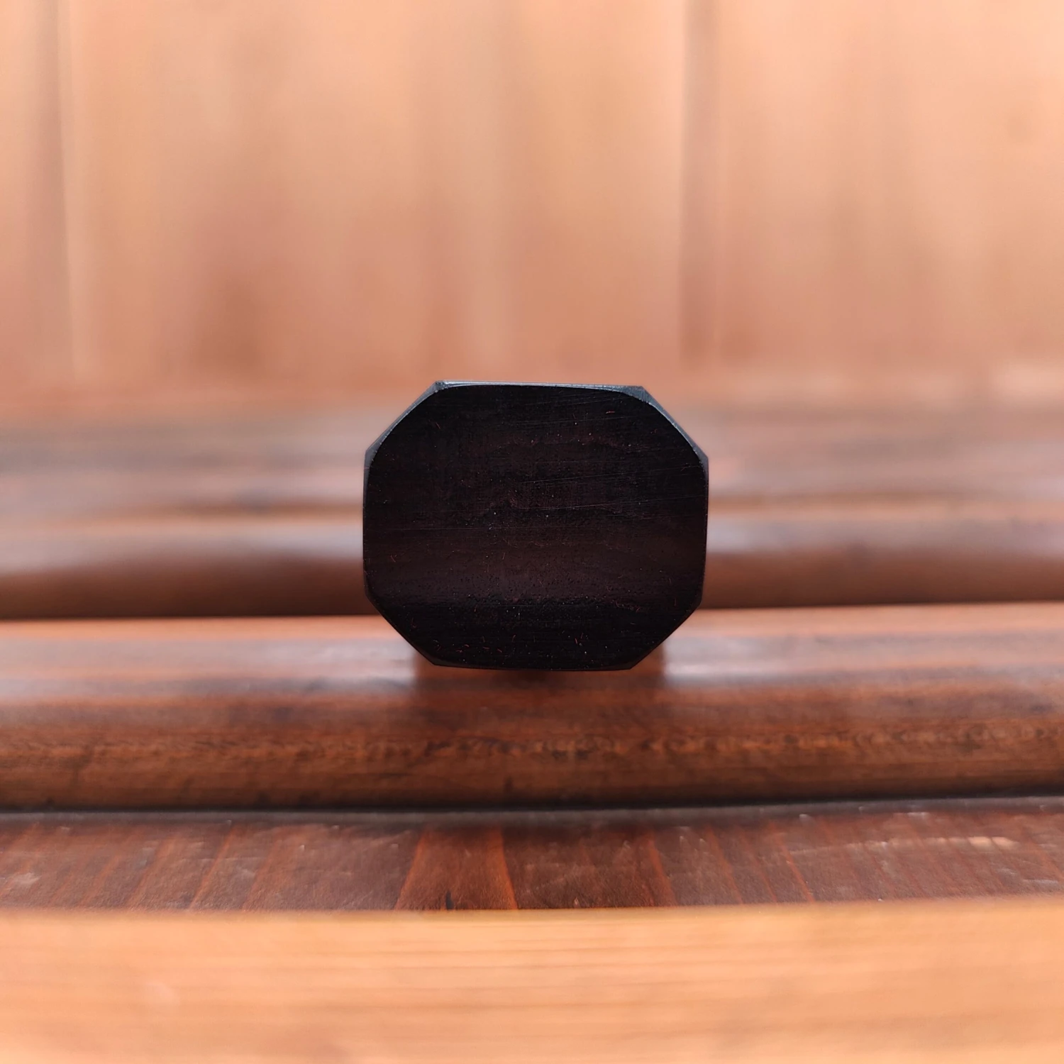 Hatsukokoro Nakagawa 330mm Sakimaru Yanagi Aogami 1 Damascus Ebony Buffalo Horn - Image 8