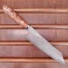 Nigara Hamono SG2 210mm Kiritsuke Gyuto Damascus Stabilized Maple Burl Western Handle