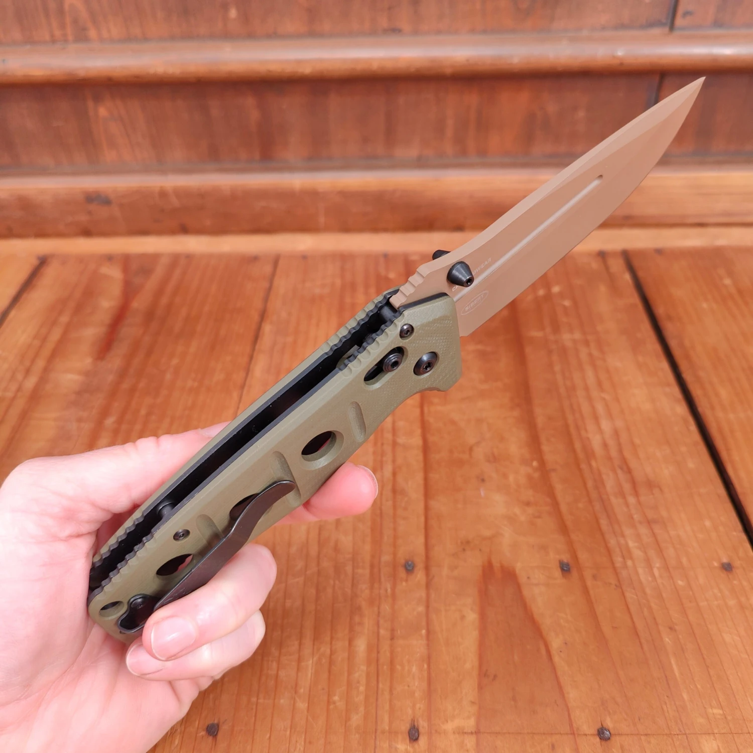 Benchmade 275FE-2 Adamas - Flat Earth - Image 7