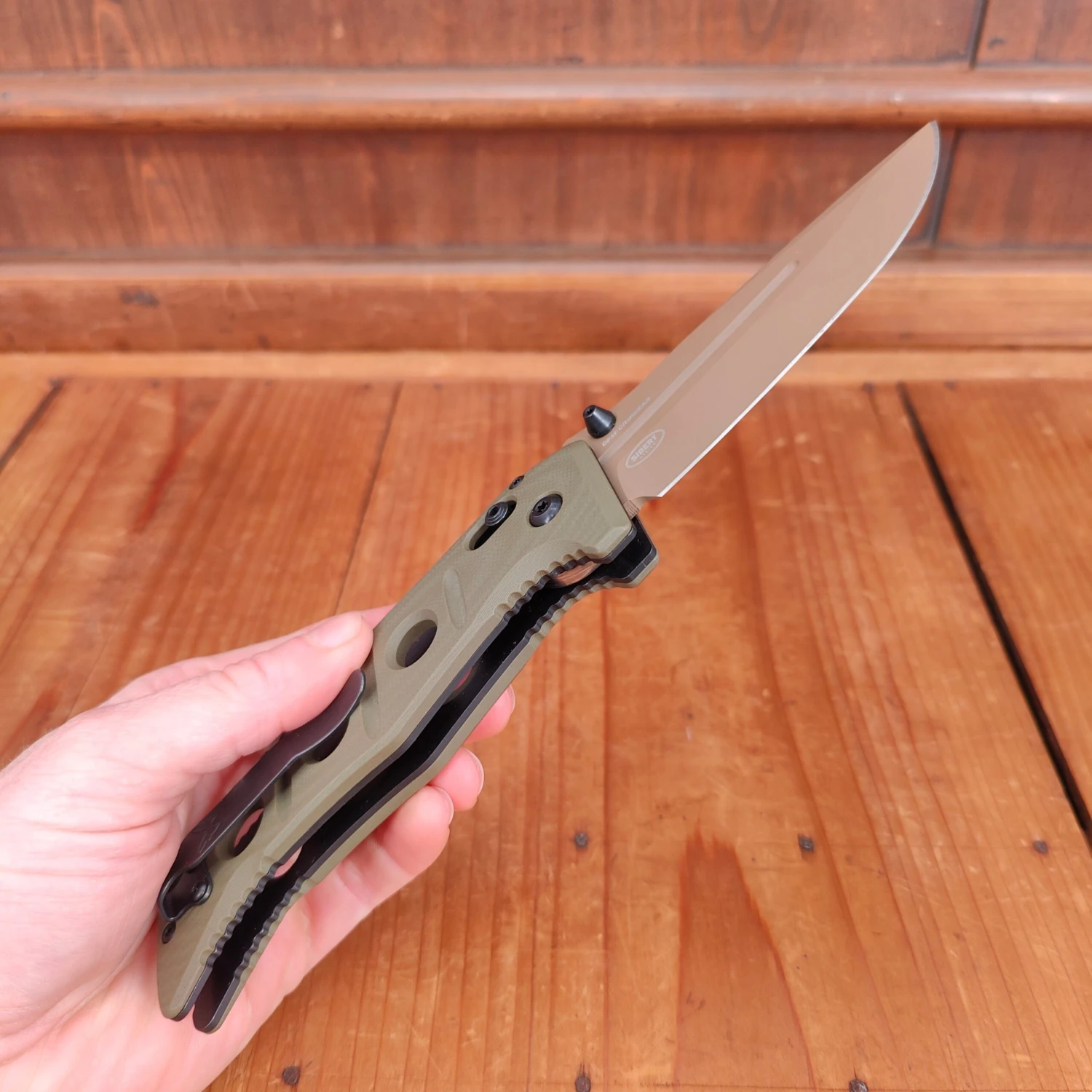 Benchmade 275FE-2 Adamas - Flat Earth - Image 8