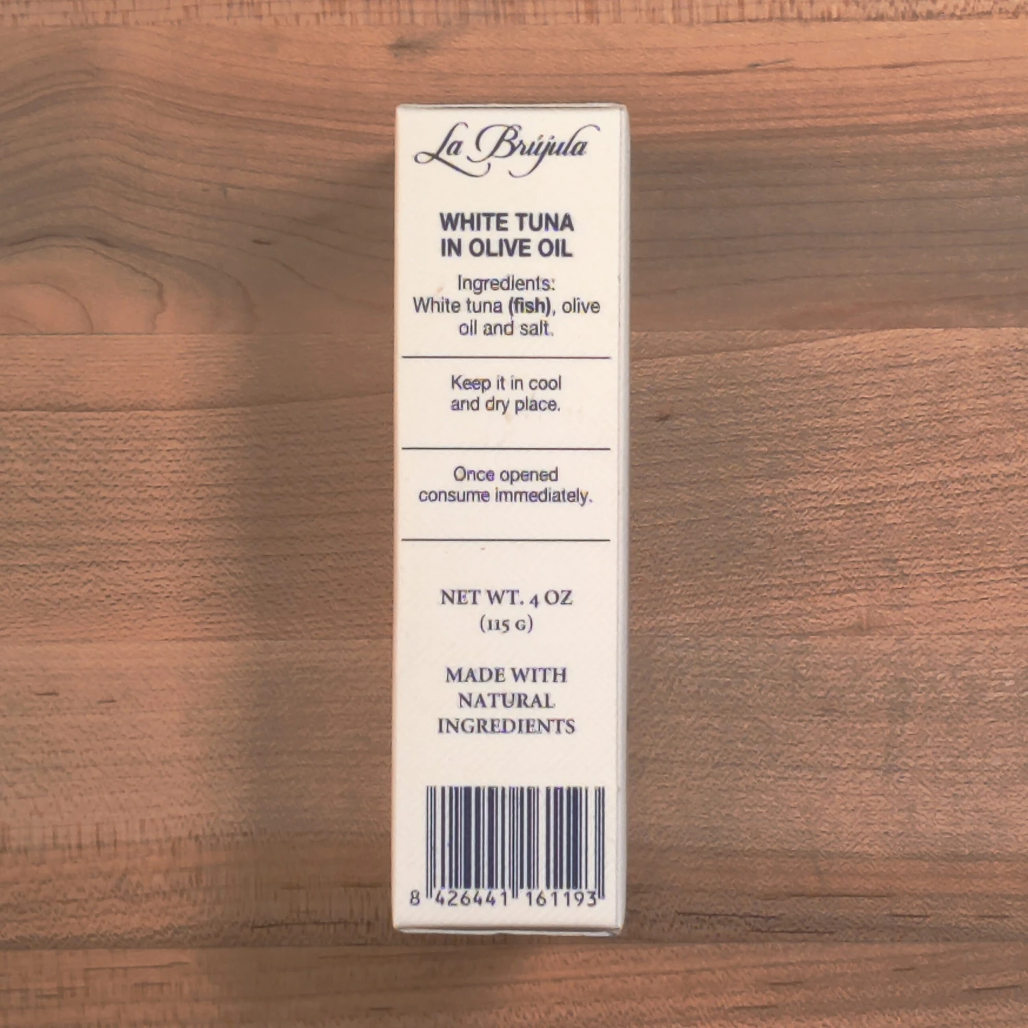 La Brújula White Tuna In Olive Oil - 4oz - Image 3