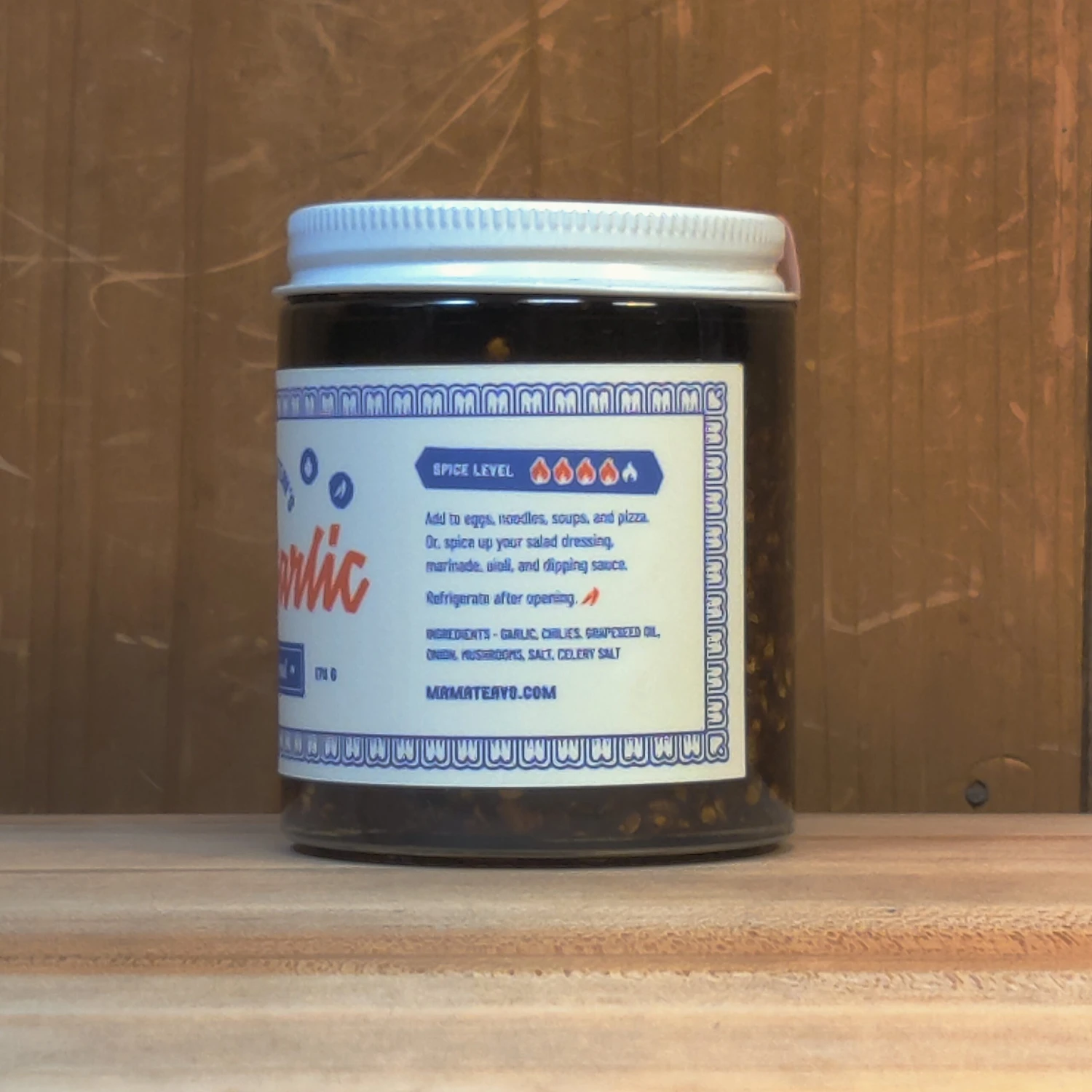 Mama Teav's Hot Garlic Sauce - 6oz - Image 2