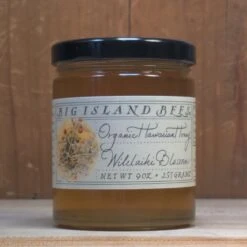 Big Island Bees Organic Wilelaiki Blossom Honey - 9oz