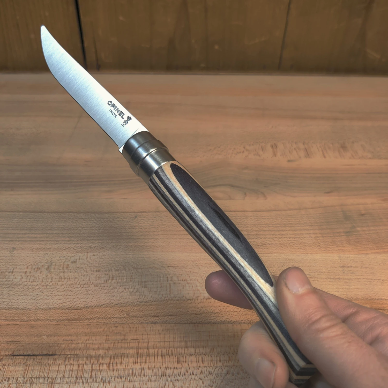 Opinel Set Of 4 Table Chic Birch Wood Steak Knives - Image 6