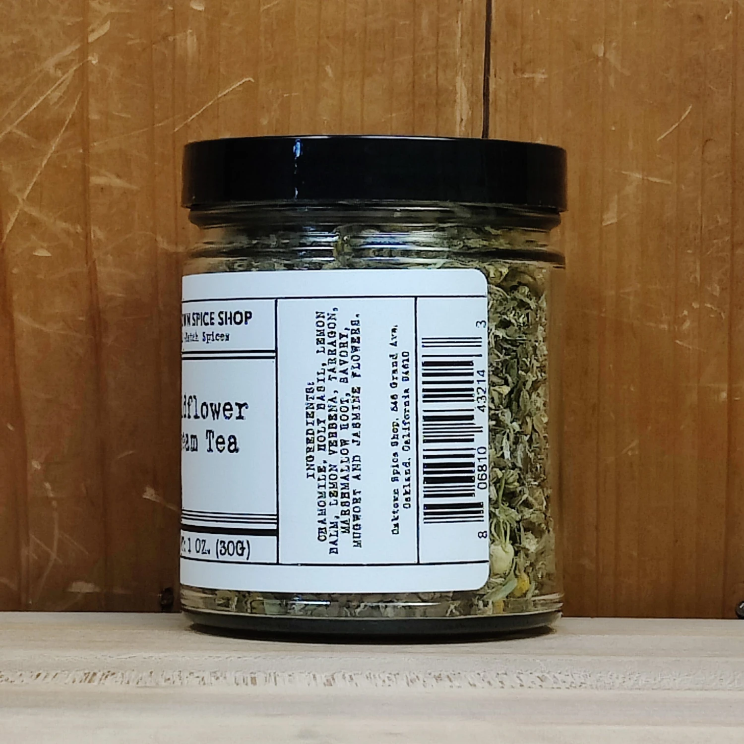 Oaktown Spice Shop Wildflower Dream Tea - 1 Cup Jar - Image 2