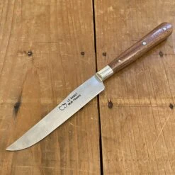 Au Sabot 4" Yatagan Paring Stainless Steel Bubinga W Stainless Bolster