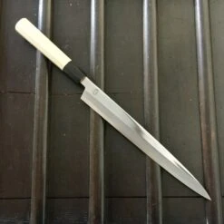 Sakai Kikumori Choyo 270mm Yanagi Aogami 1 With Saya