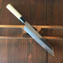 Sakai Kikumori Choyo 240mm Kiritsuke Gyuto Ginsanko With Saya
