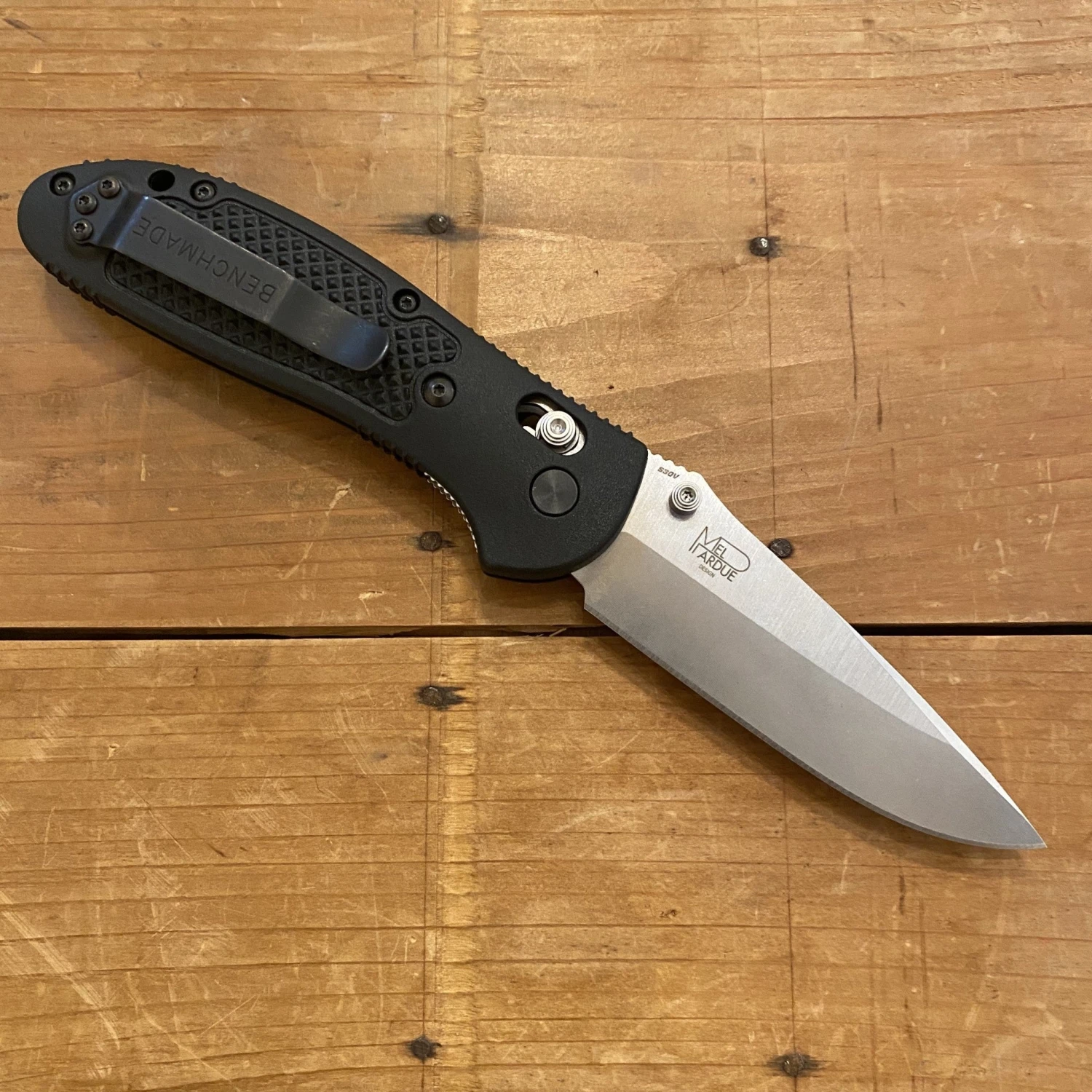 Benchmade 551-S30V Griptilian - Black - Image 2