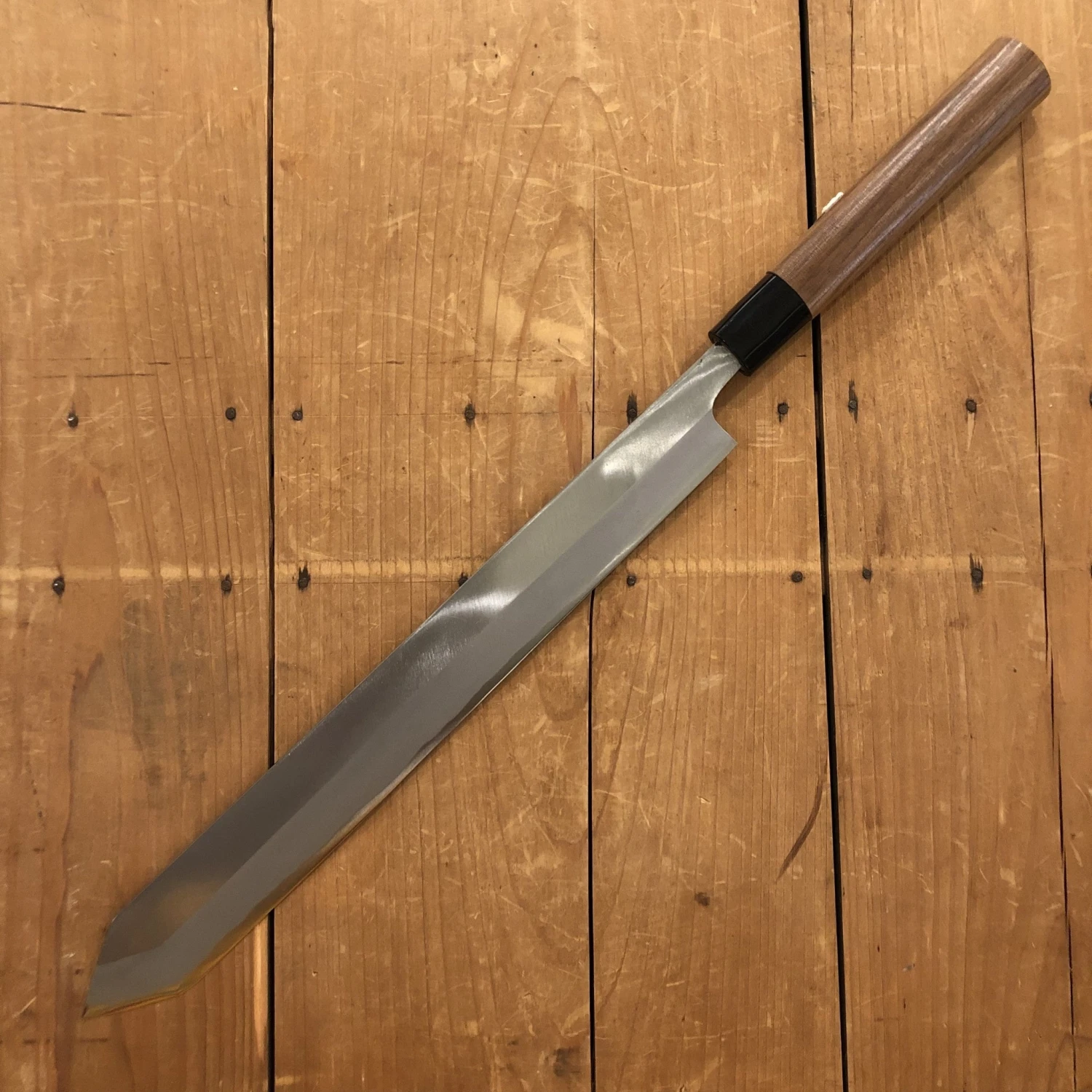 Tosa Tadayoshi 300mm Katsuo Hocho Aogami 1 Walnut/PC - Image 2